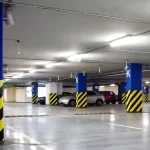 چراغ های داخل پارکینگ